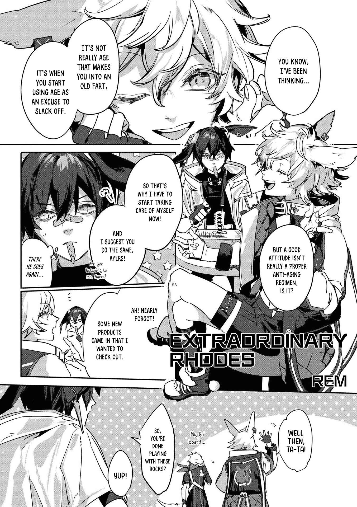 Page 1 Chapter 13 Arknights Comic Anthology