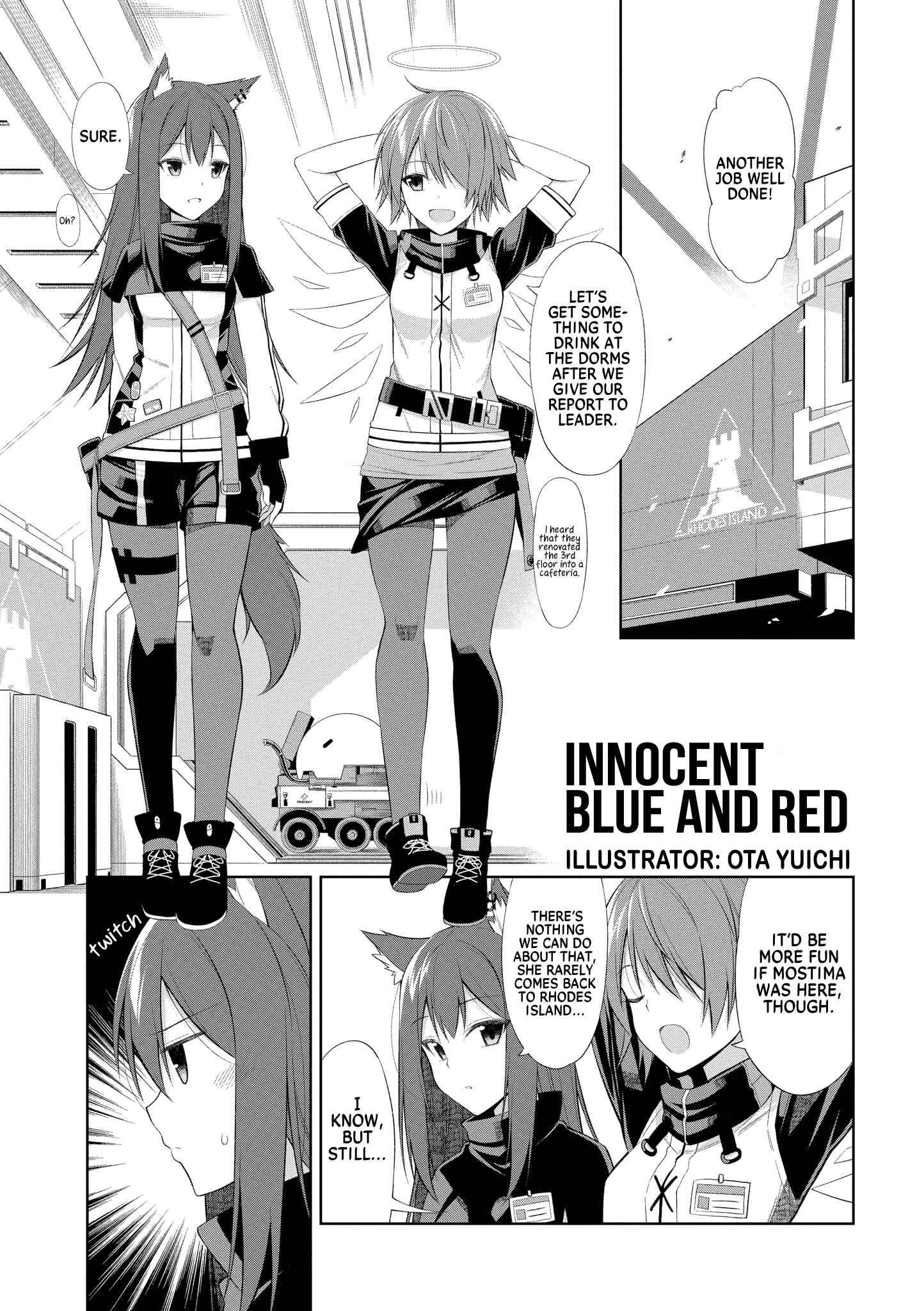 Page 1 Chapter 11 Arknights Comic Anthology