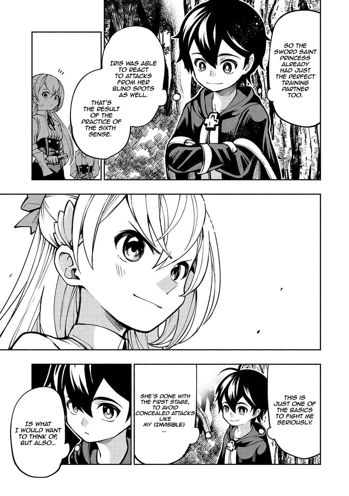 Page 12 Chapter 10 Umarekawatta Kensei wa Raku wo Shitai