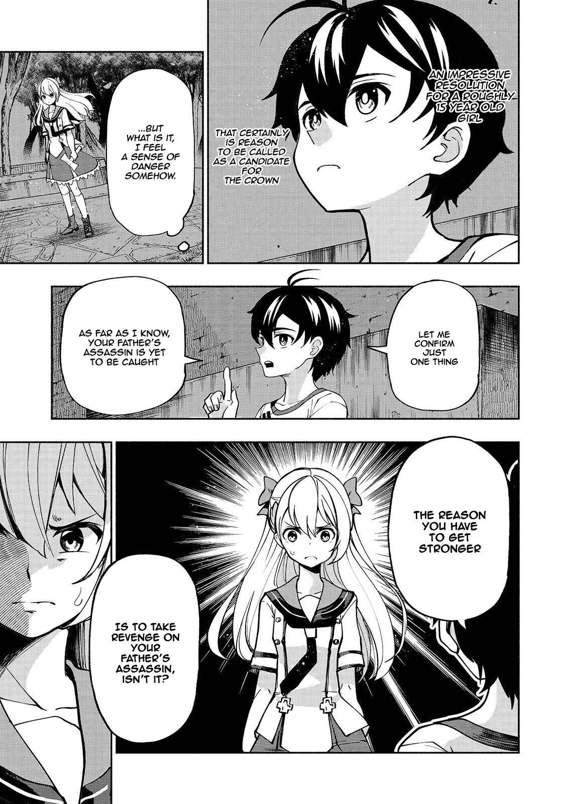 Page 10 Chapter 8 Umarekawatta Kensei wa Raku wo Shitai