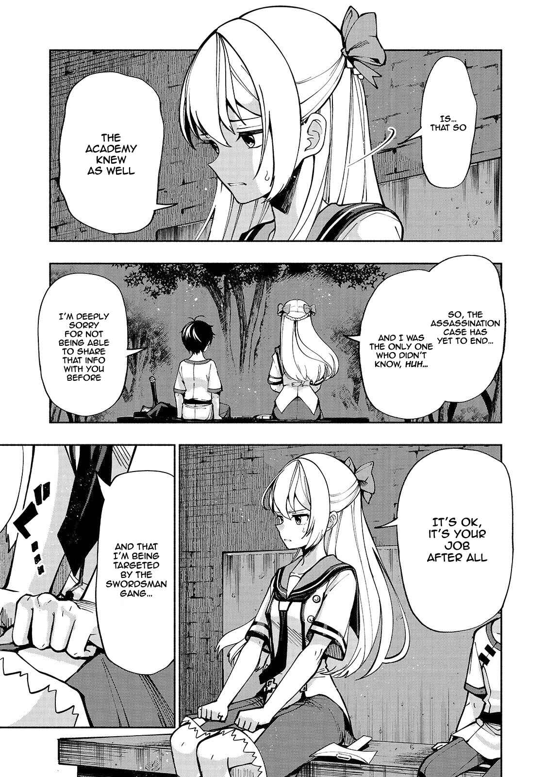 Page 6 Chapter 8 Umarekawatta Kensei wa Raku wo Shitai