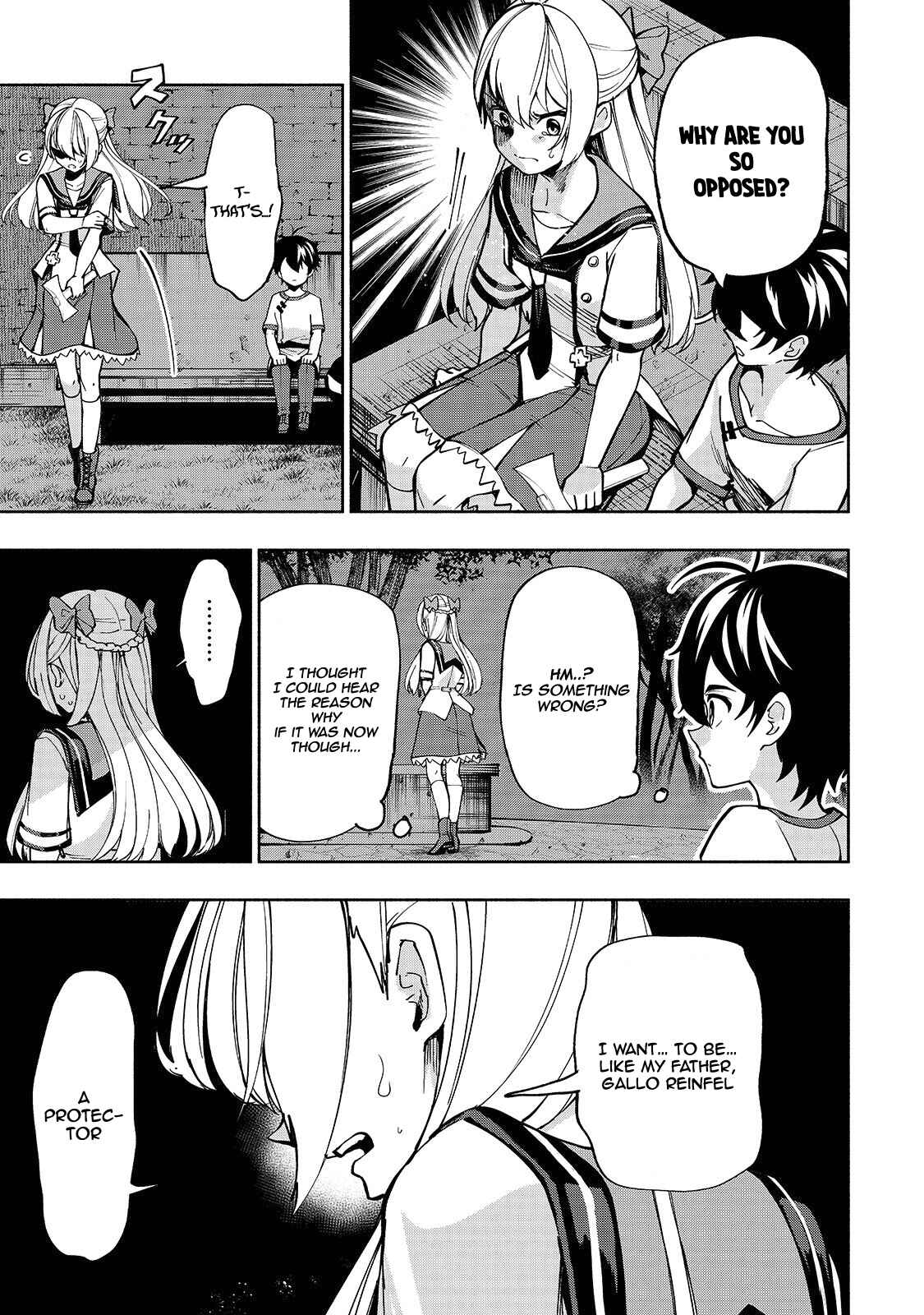 Page 8 Chapter 8 Umarekawatta Kensei wa Raku wo Shitai
