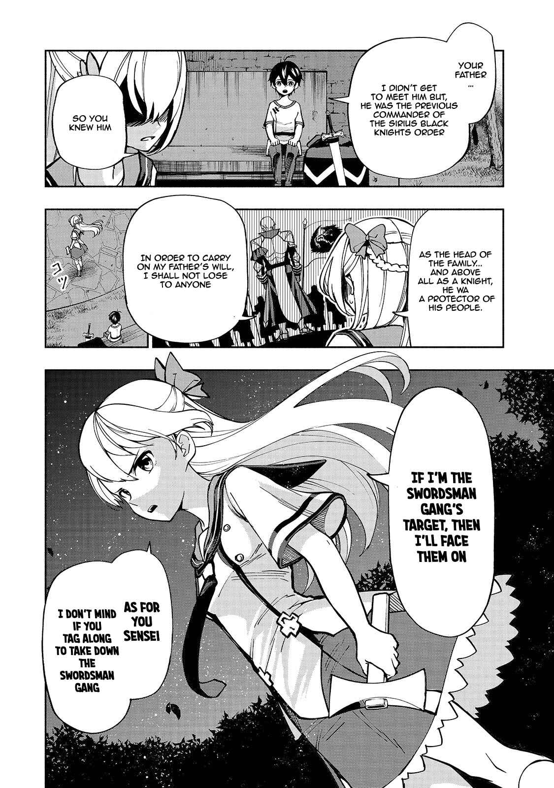 Page 9 Chapter 8 Umarekawatta Kensei wa Raku wo Shitai