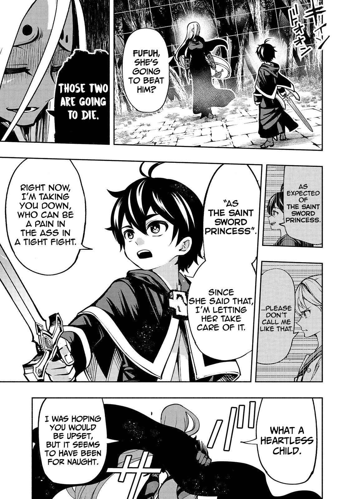 Page 9 Chapter 15 Umarekawatta Kensei wa Raku wo Shitai