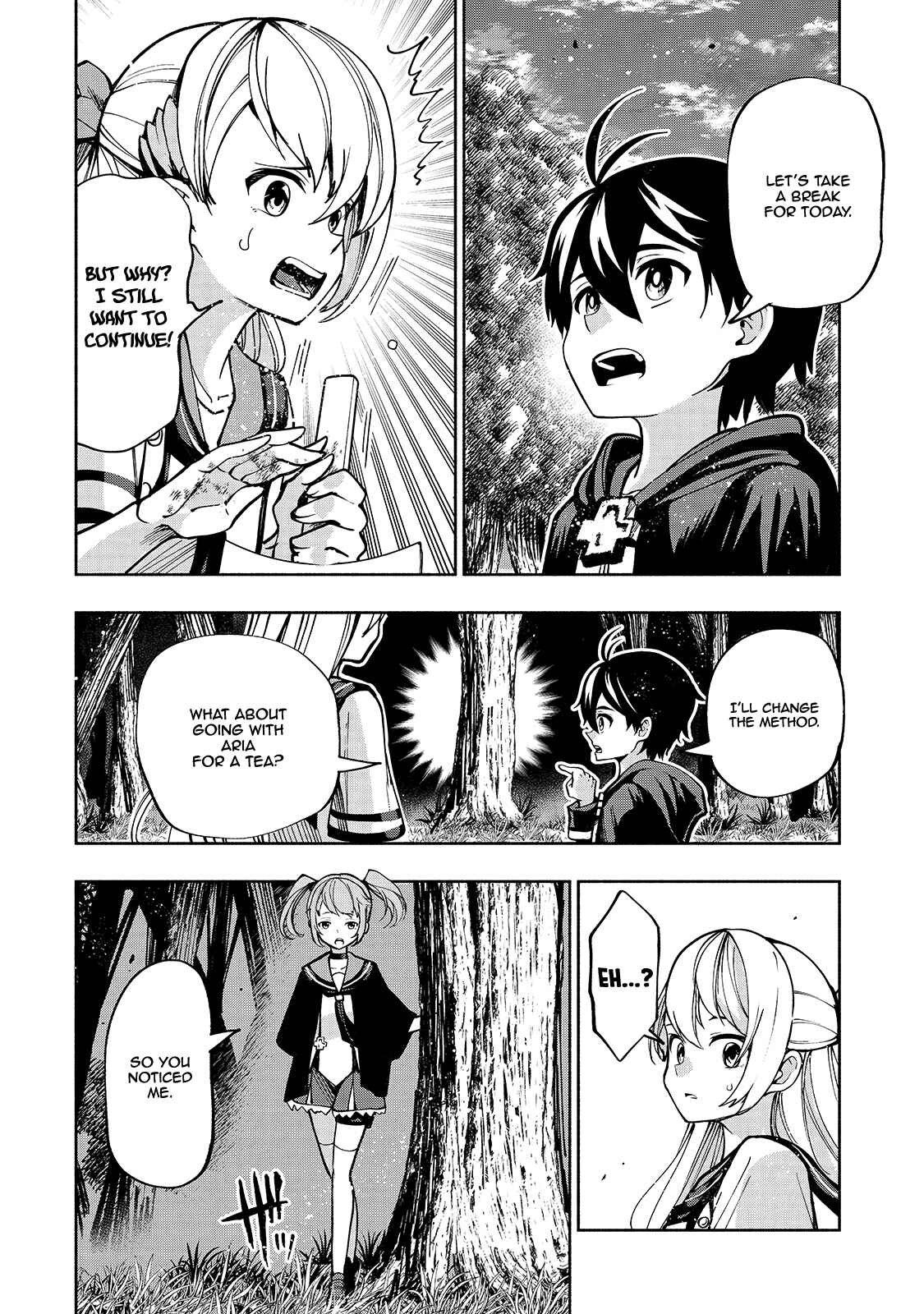 Page 12 Chapter 6 Umarekawatta Kensei wa Raku wo Shitai