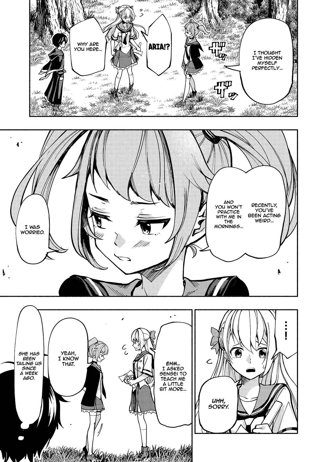 Page 13 Chapter 6 Umarekawatta Kensei wa Raku wo Shitai