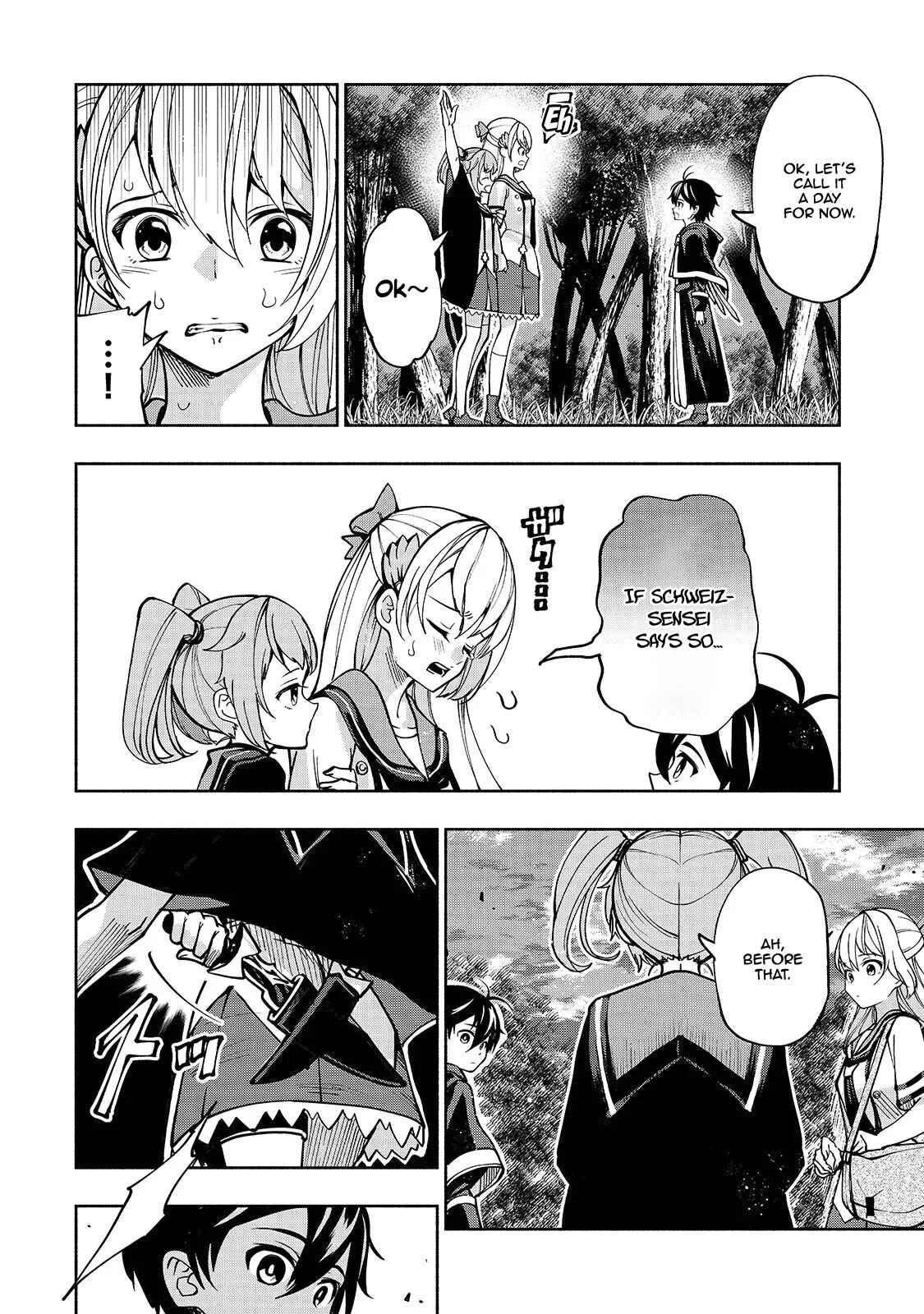 Page 16 Chapter 6 Umarekawatta Kensei wa Raku wo Shitai