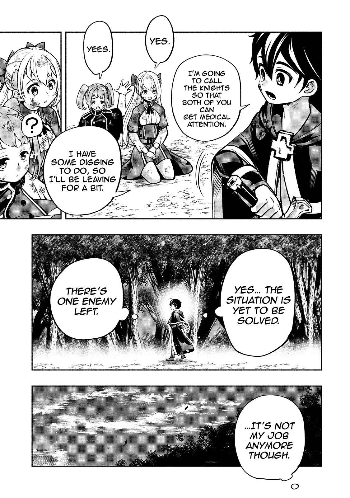 Page 21 Chapter 19 Umarekawatta Kensei wa Raku wo Shitai