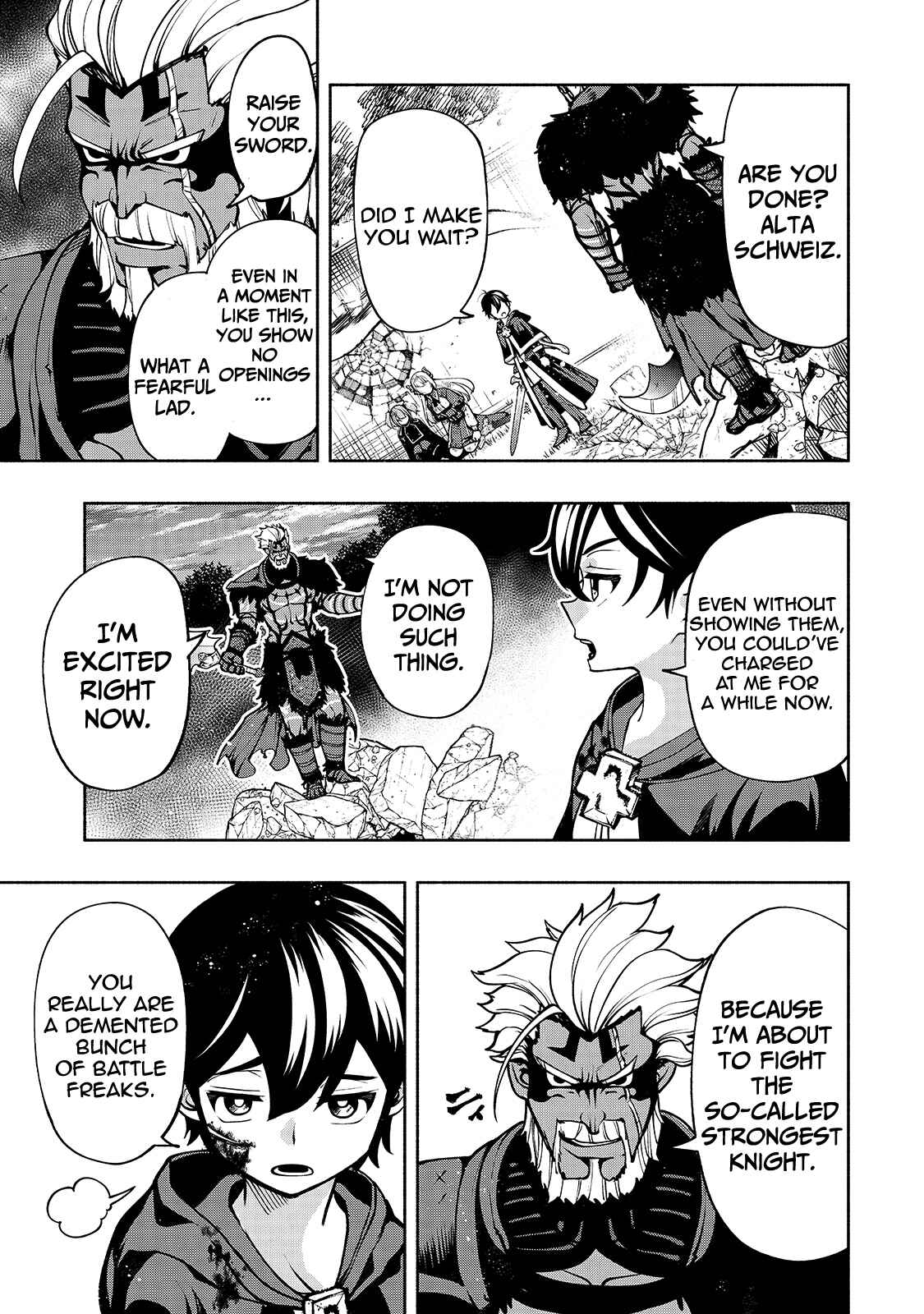 Page 9 Chapter 17 Umarekawatta Kensei wa Raku wo Shitai
