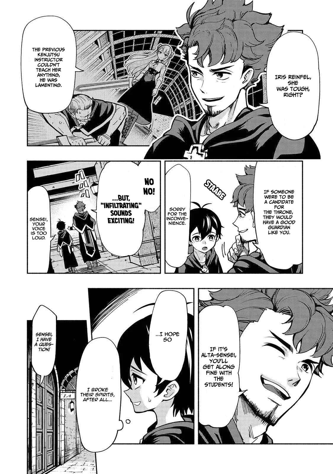 Page 4 Chapter 2 Umarekawatta Kensei wa Raku wo Shitai