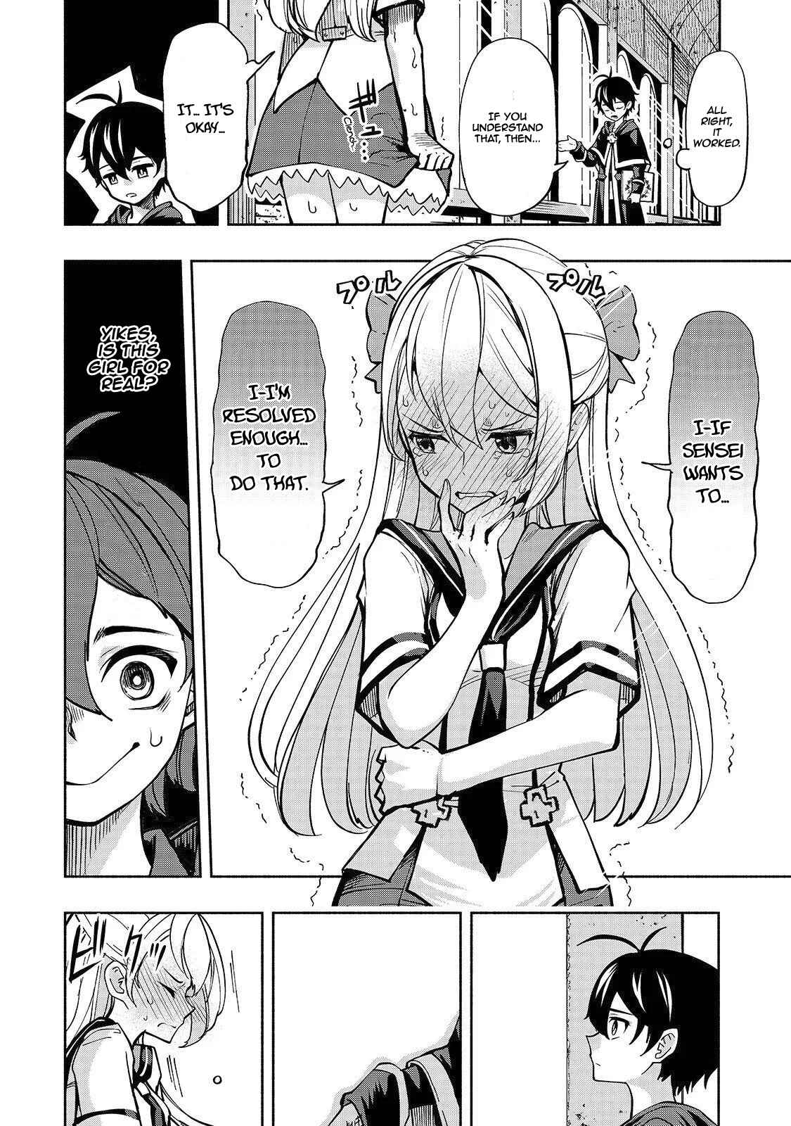 Page 8 Chapter 2 Umarekawatta Kensei wa Raku wo Shitai