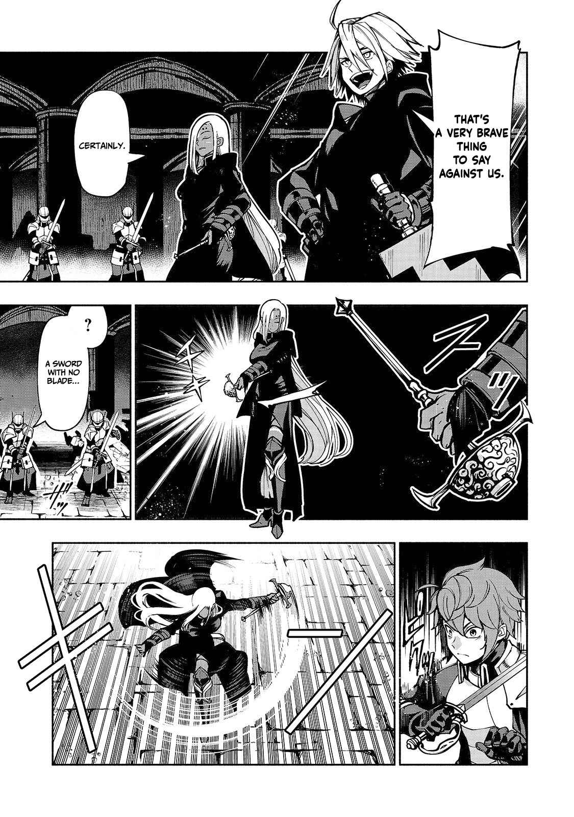 Page 15 Chapter 4 Umarekawatta Kensei wa Raku wo Shitai