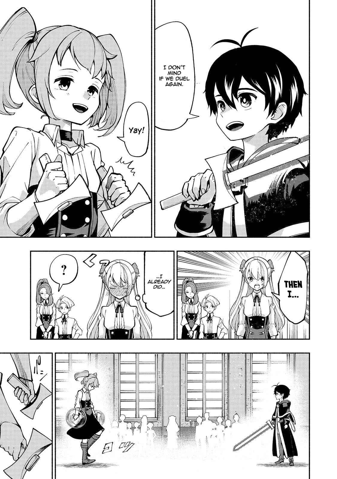 Page 24 Chapter 4 Umarekawatta Kensei wa Raku wo Shitai