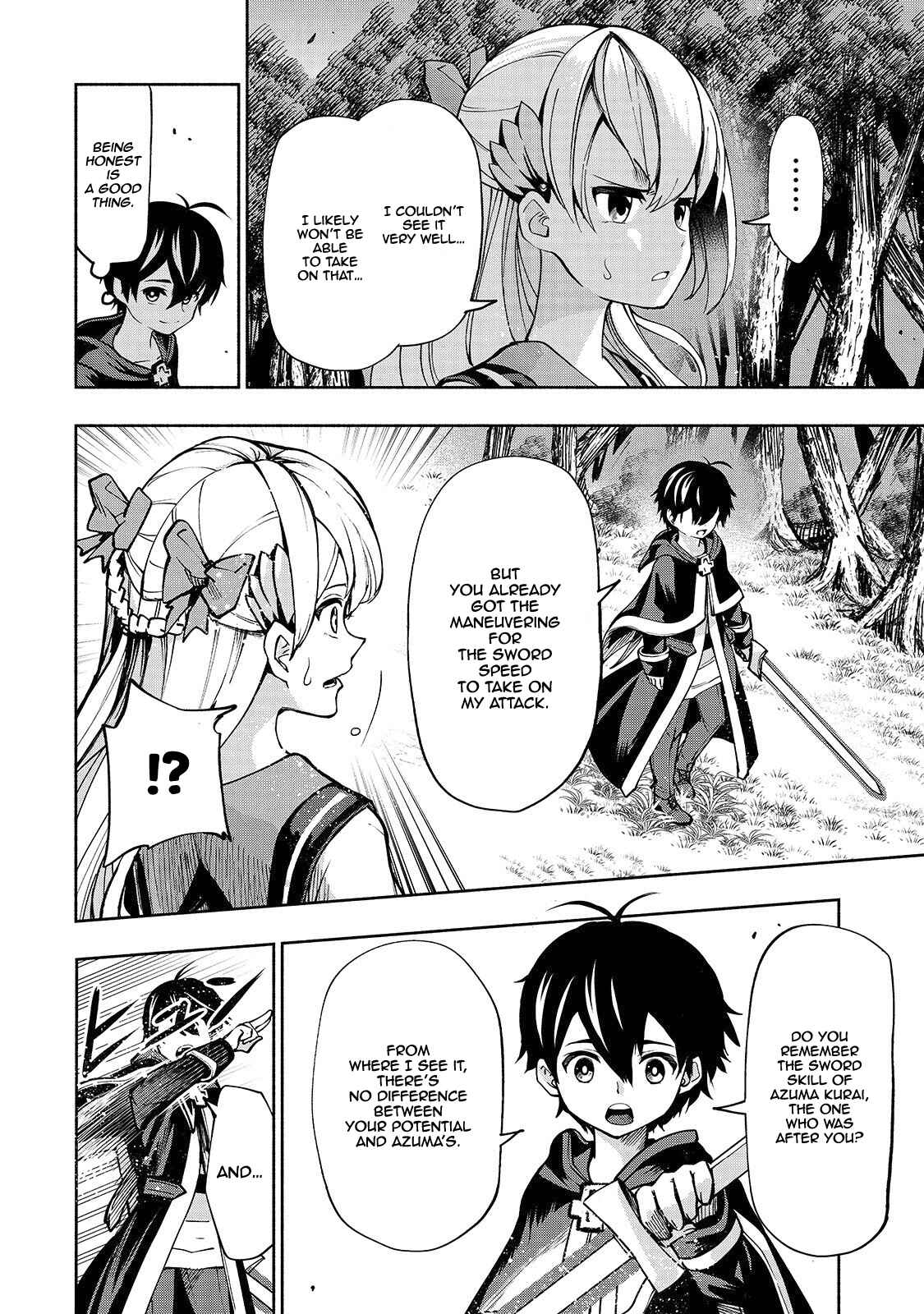 Page 16 Chapter 5 Umarekawatta Kensei wa Raku wo Shitai