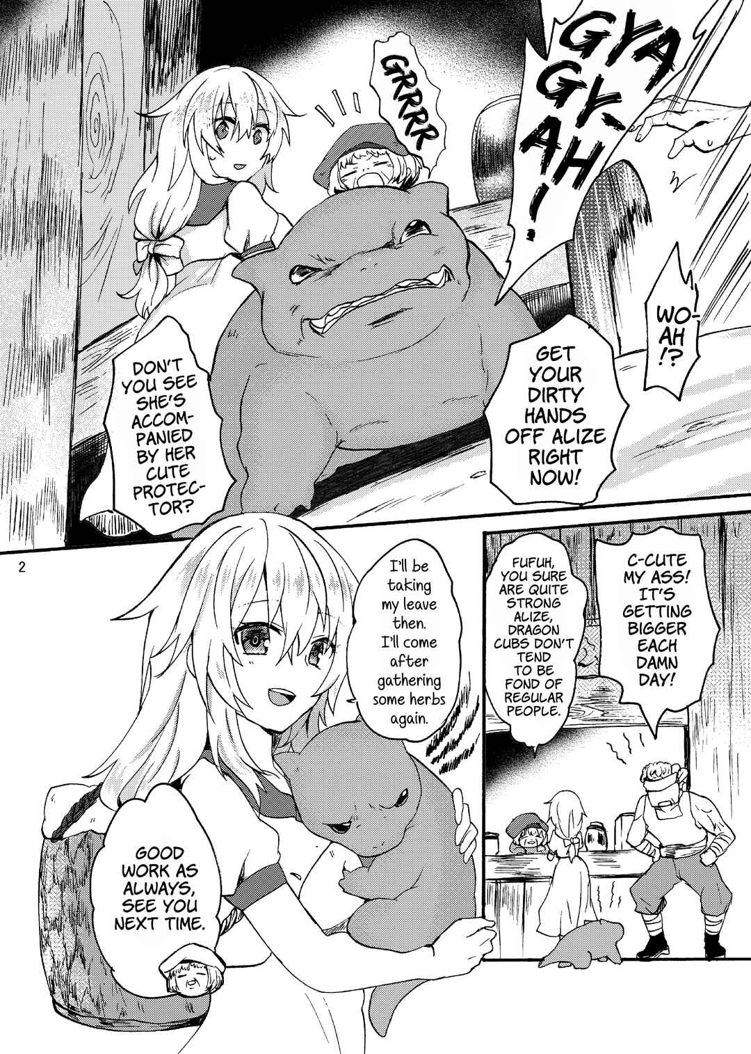 Page 4 Chapter 2 Dragon x Girl ~Alieze~