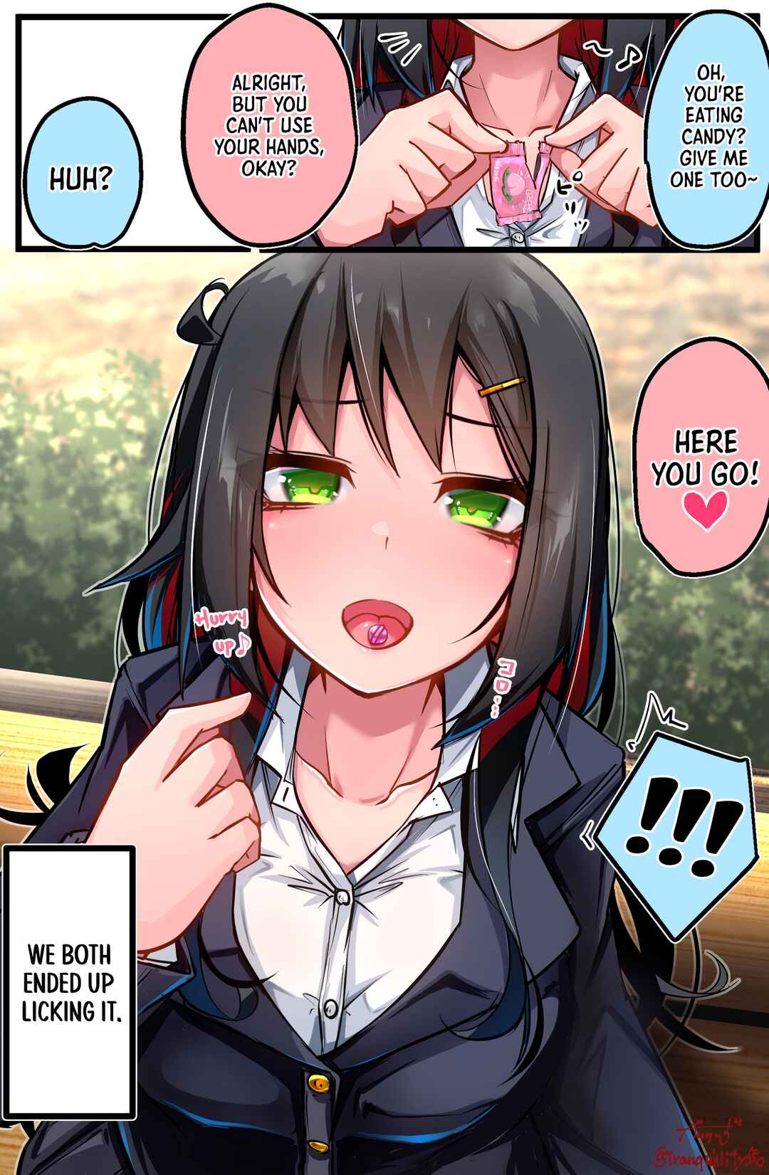 Page 1 Chapter 32 That Dangerous Kouhai at School