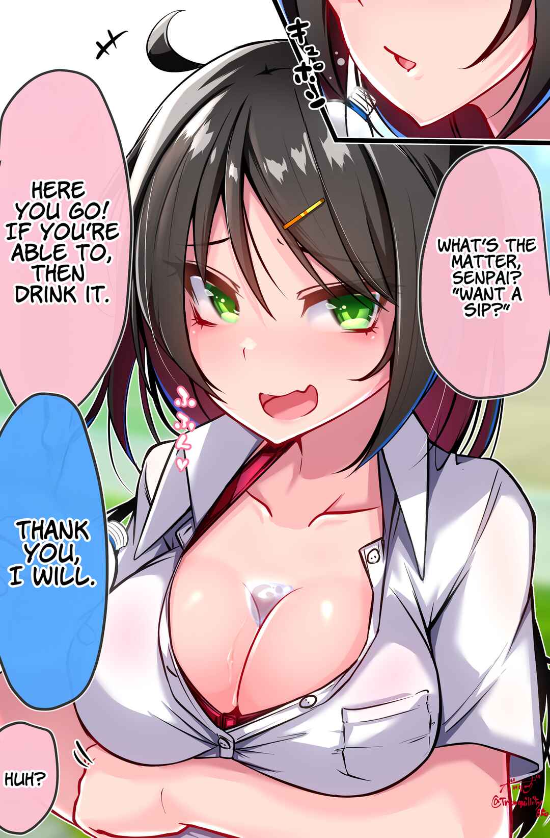 Page 1 Chapter 3 That Dangerous Kouhai at School