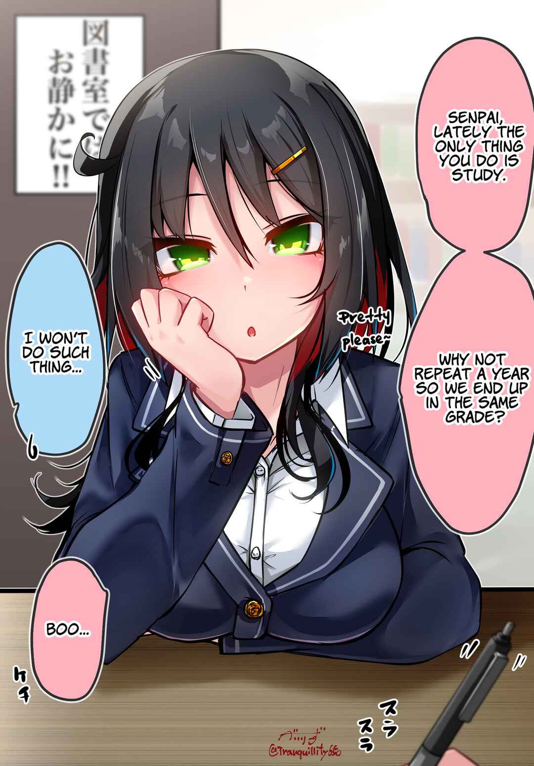 Page 1 Chapter 13 That Dangerous Kouhai at School