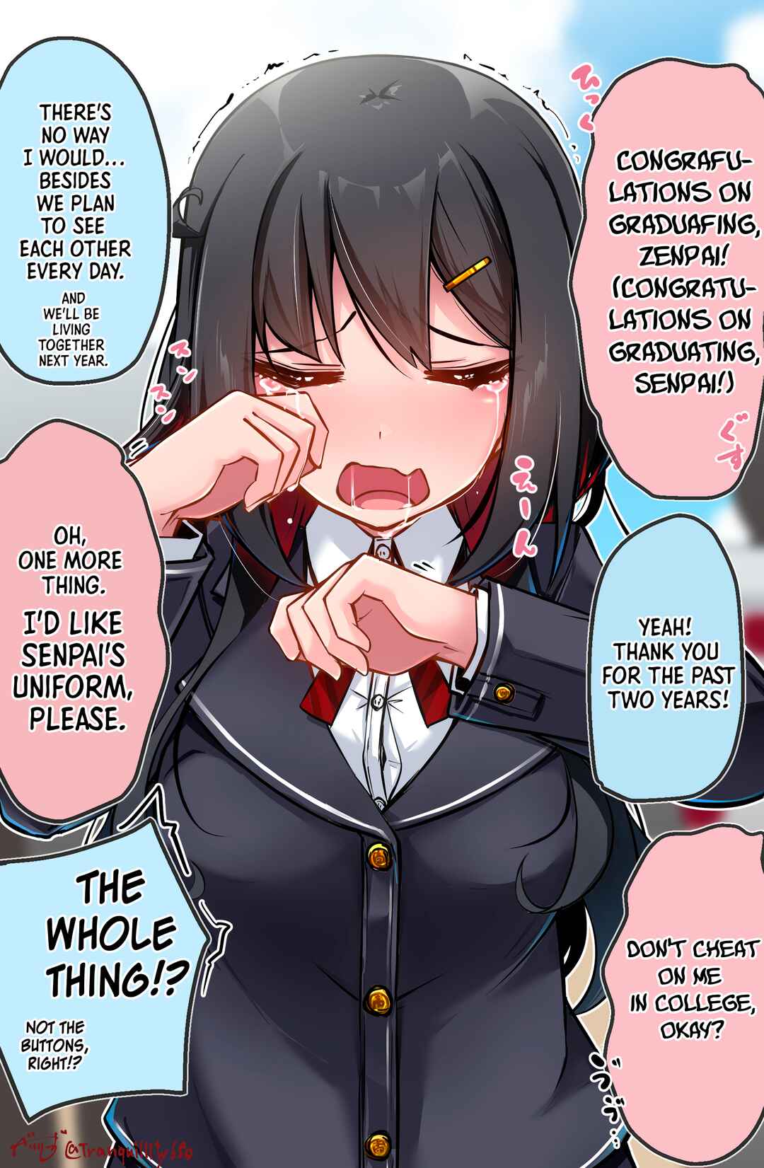 Page 1 Chapter 34 That Dangerous Kouhai at School