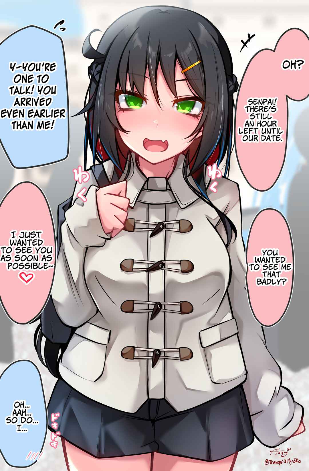 Page 1 Chapter 20 That Dangerous Kouhai at School