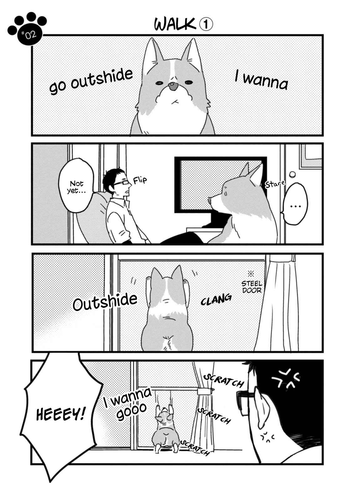 Page 1 Chapter 2 Lets Play - My Dog Log -