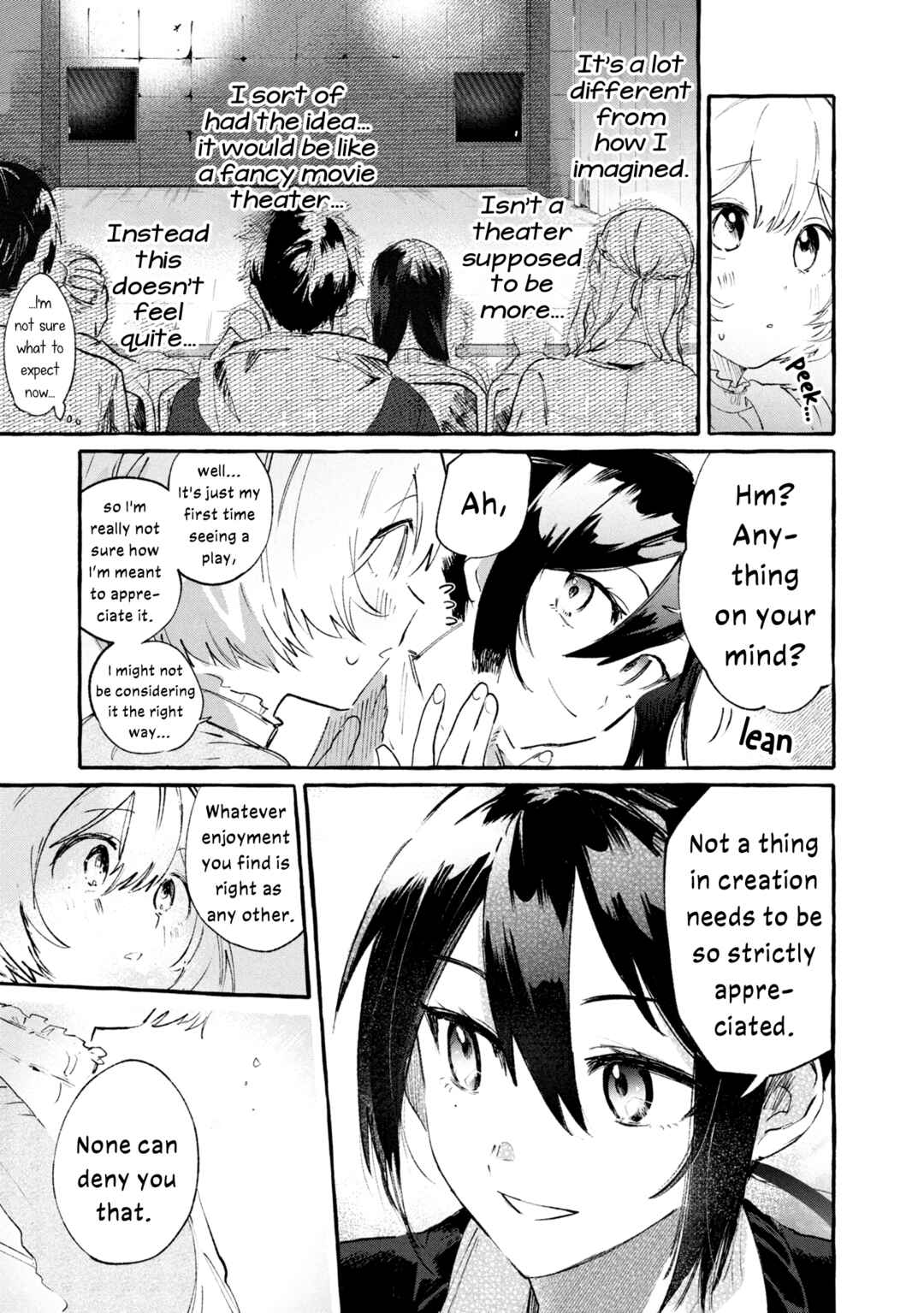 Page 11 Chapter 3 A Curtain Call for You