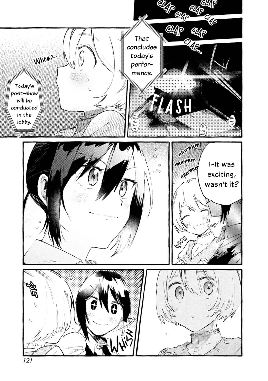 Page 20 Chapter 3 A Curtain Call for You