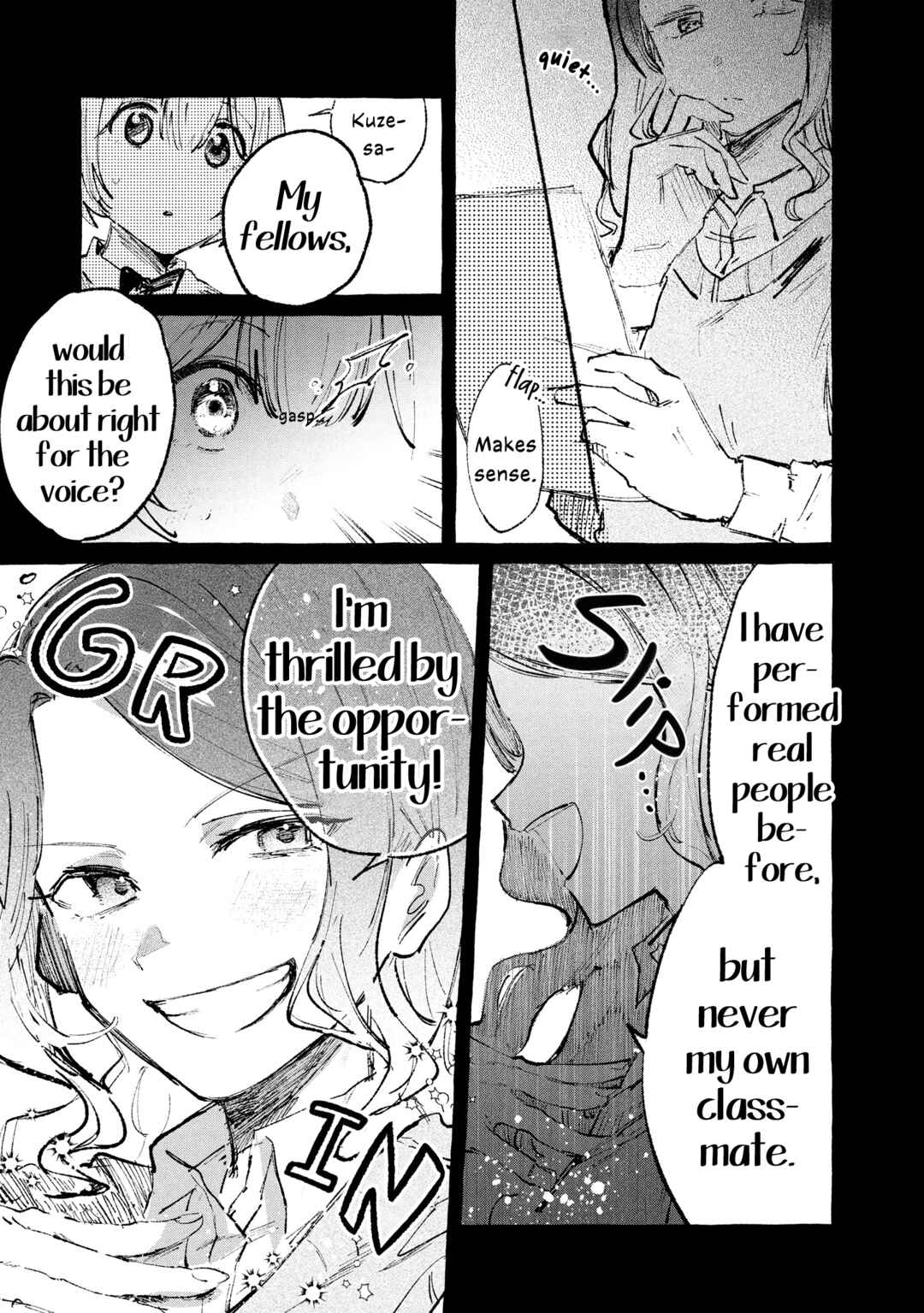 Page 24 Chapter 6 A Curtain Call for You