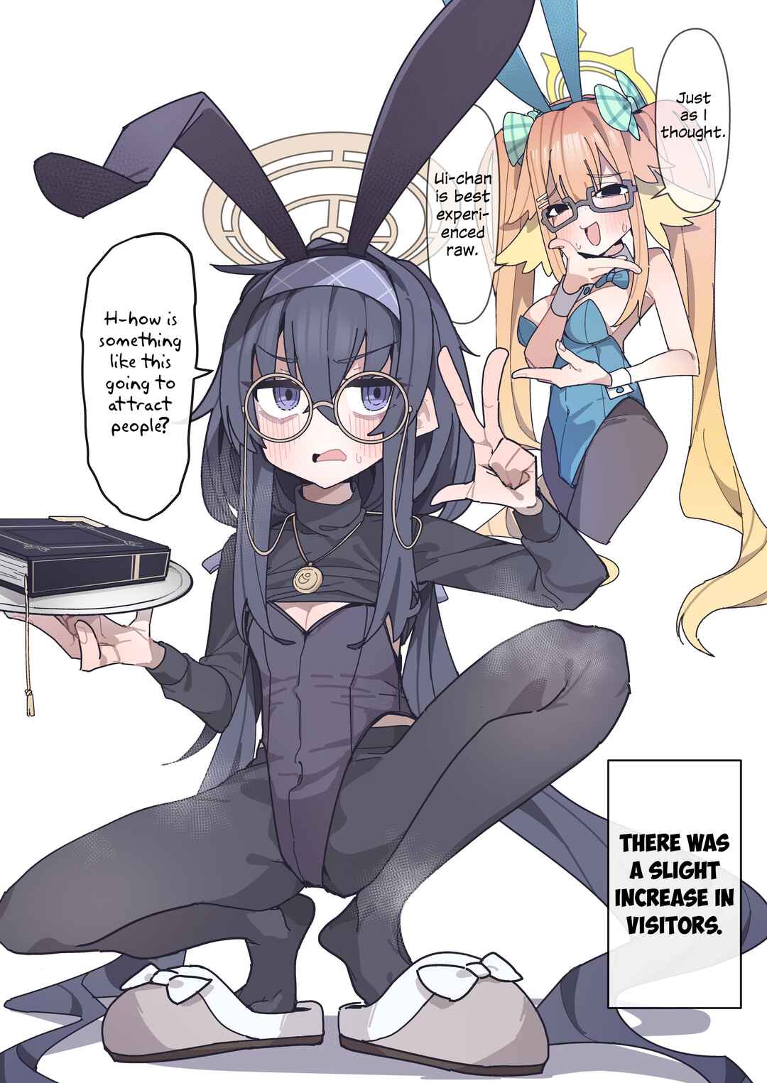 Page 13 Chapter Unknown_3936 Blue Archive - Ui to Shimiko ga Bunny Girl Sugata de 「Hajimete」 wo shichau hanashi