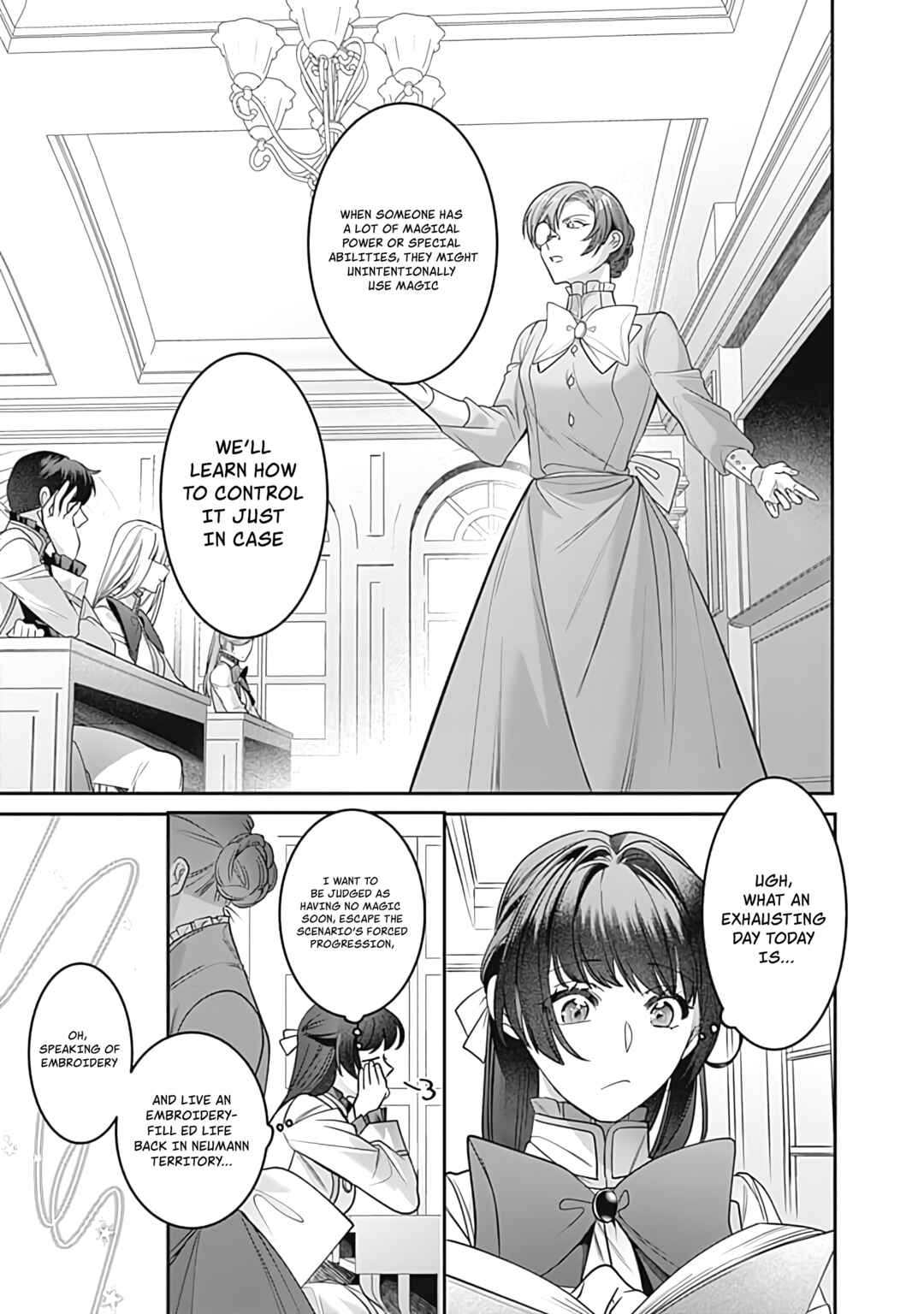 Page 12 Chapter 4 Mi Play no Otome Game ni Tensei Shita Heibon Reijou wa Seinaru Shishuu no Ito wo Sasu