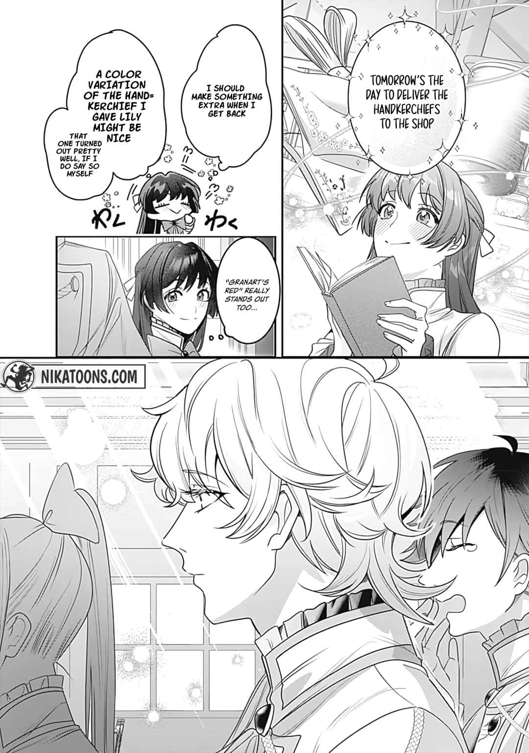 Page 13 Chapter 4 Mi Play no Otome Game ni Tensei Shita Heibon Reijou wa Seinaru Shishuu no Ito wo Sasu