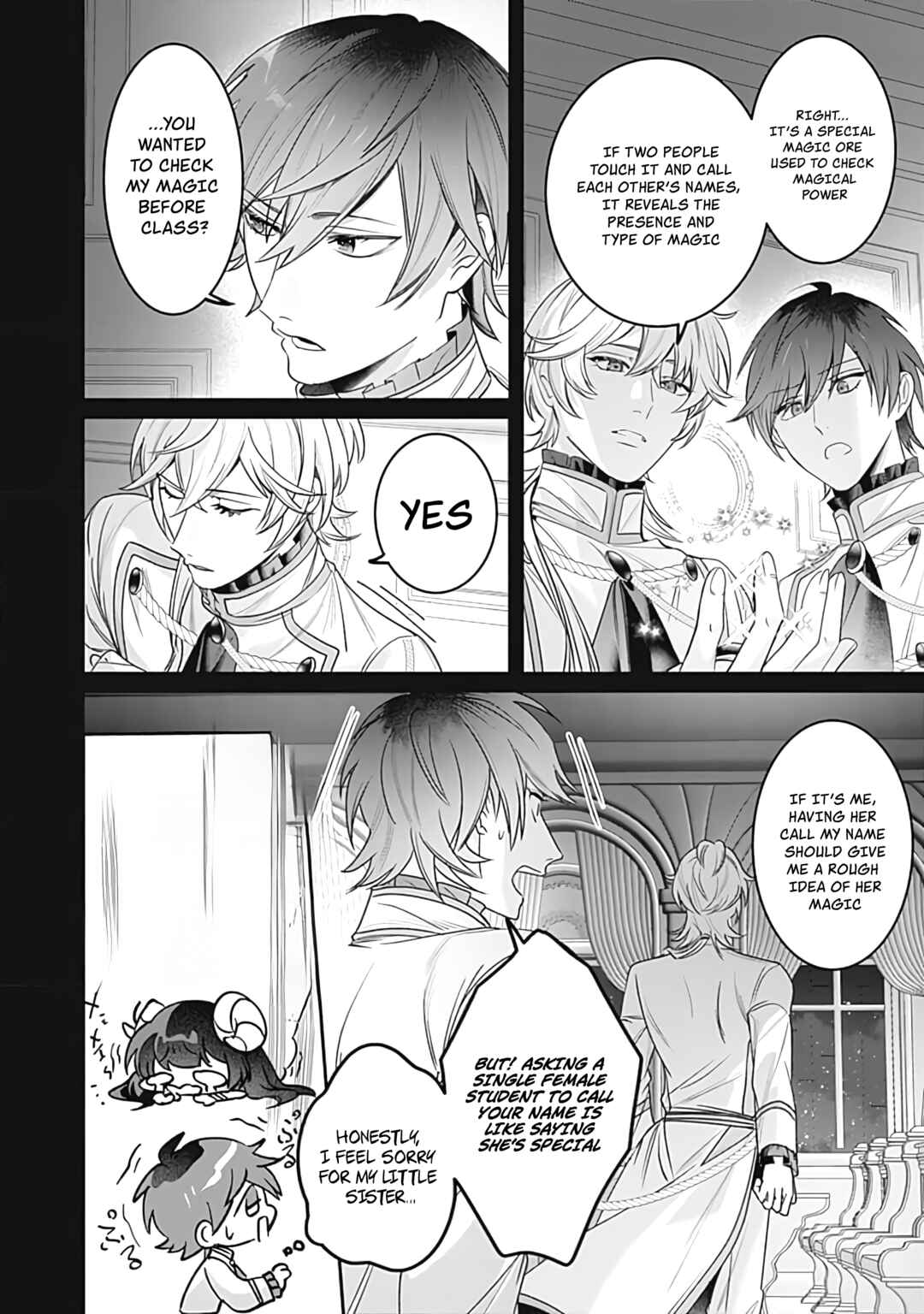 Page 25 Chapter 4 Mi Play no Otome Game ni Tensei Shita Heibon Reijou wa Seinaru Shishuu no Ito wo Sasu