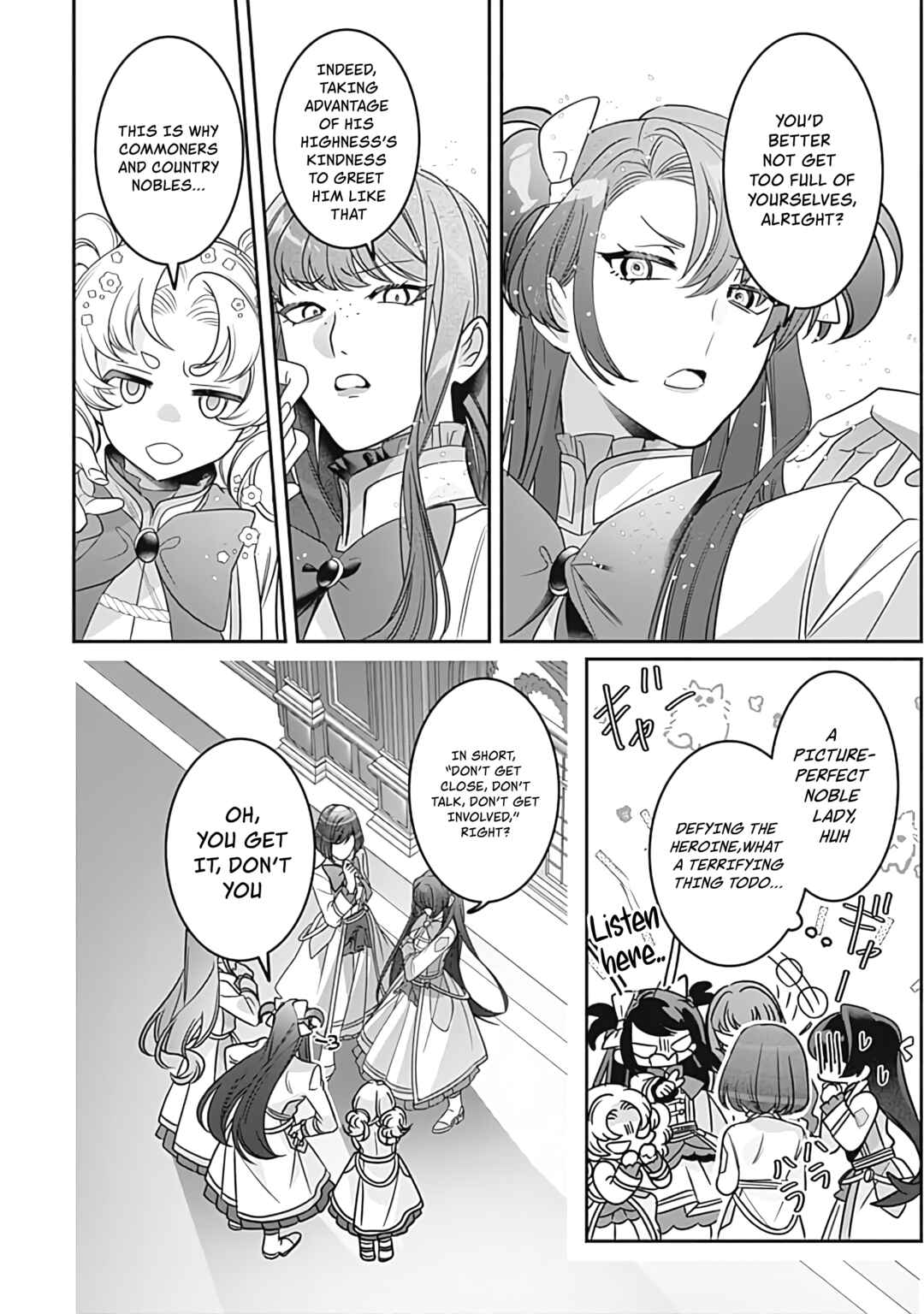Page 7 Chapter 4 Mi Play no Otome Game ni Tensei Shita Heibon Reijou wa Seinaru Shishuu no Ito wo Sasu