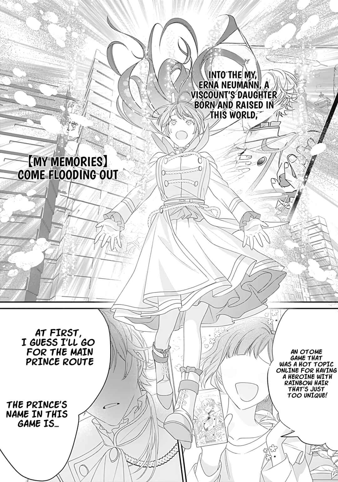 Page 10 Chapter 1 Mi Play no Otome Game ni Tensei Shita Heibon Reijou wa Seinaru Shishuu no Ito wo Sasu