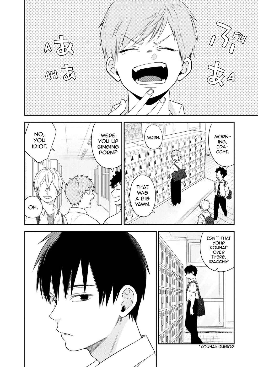 Page 4 Chapter 4 Kawaikunai ne, Kouhai-kun