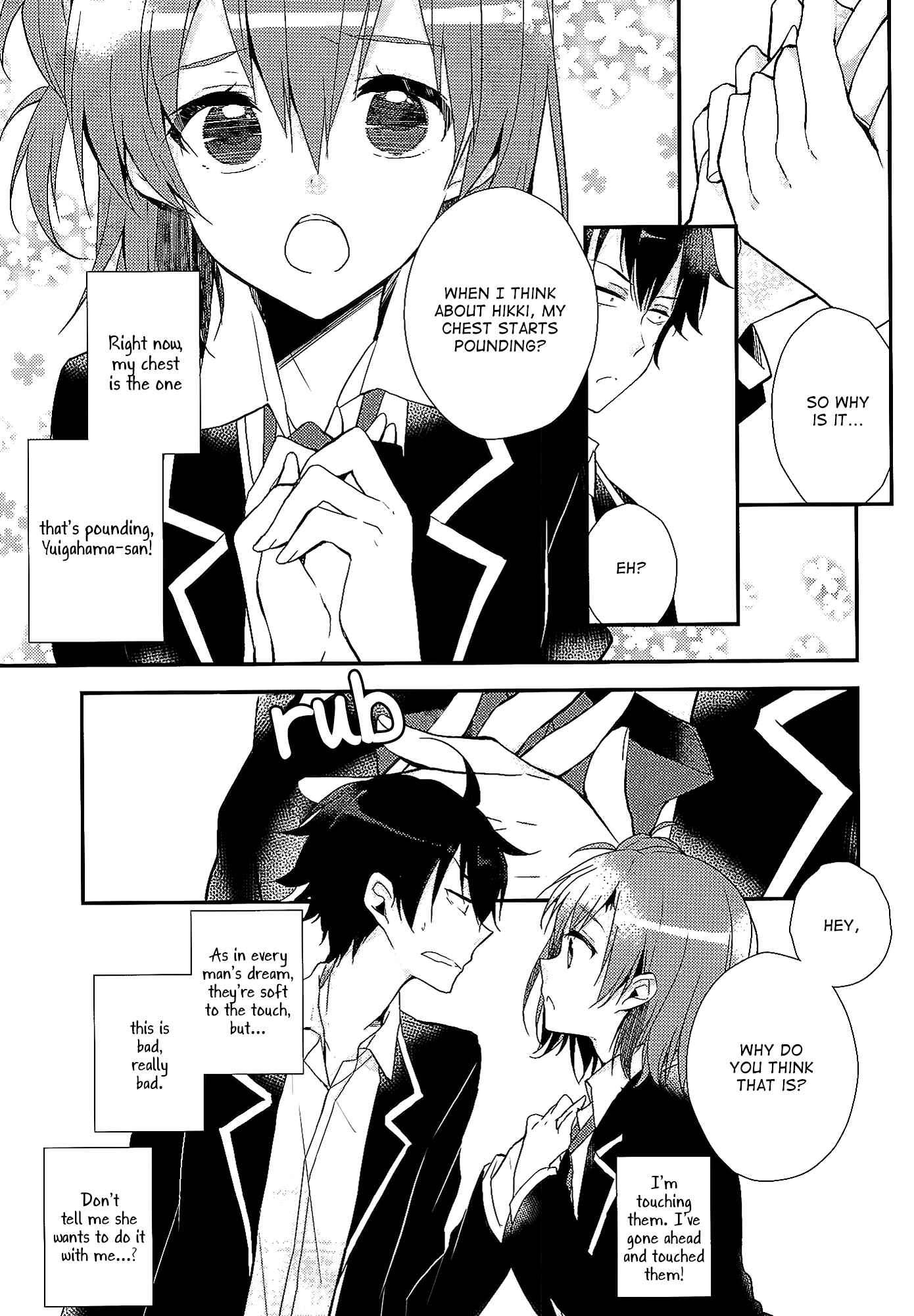 Page 10 Chapter Unknown_82b2 Yahari Ore no Seishun Love Come wa Machigatteiru - Chotto, Yuigahama-san chika sugimasu yo. (Doujinshi)