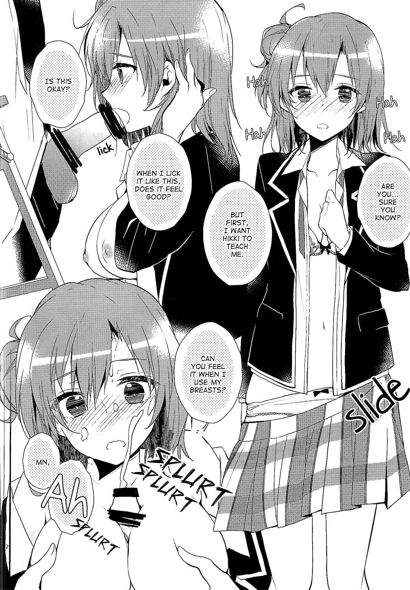 Page 11 Chapter Unknown_82b2 Yahari Ore no Seishun Love Come wa Machigatteiru - Chotto, Yuigahama-san chika sugimasu yo. (Doujinshi)
