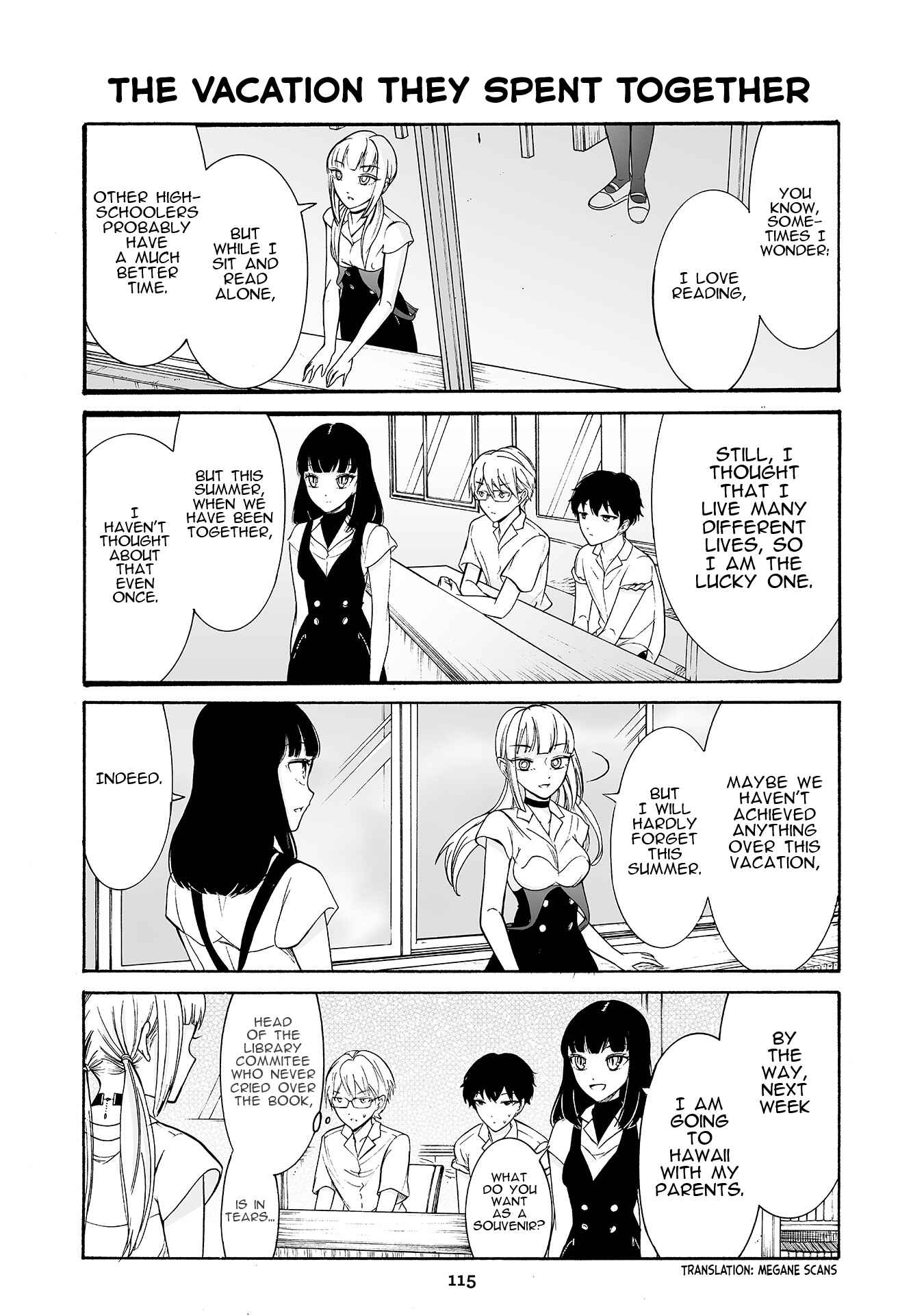 Page 1 Chapter 194 Kuzu to Megane to Bungaku Shoujo (Nise)