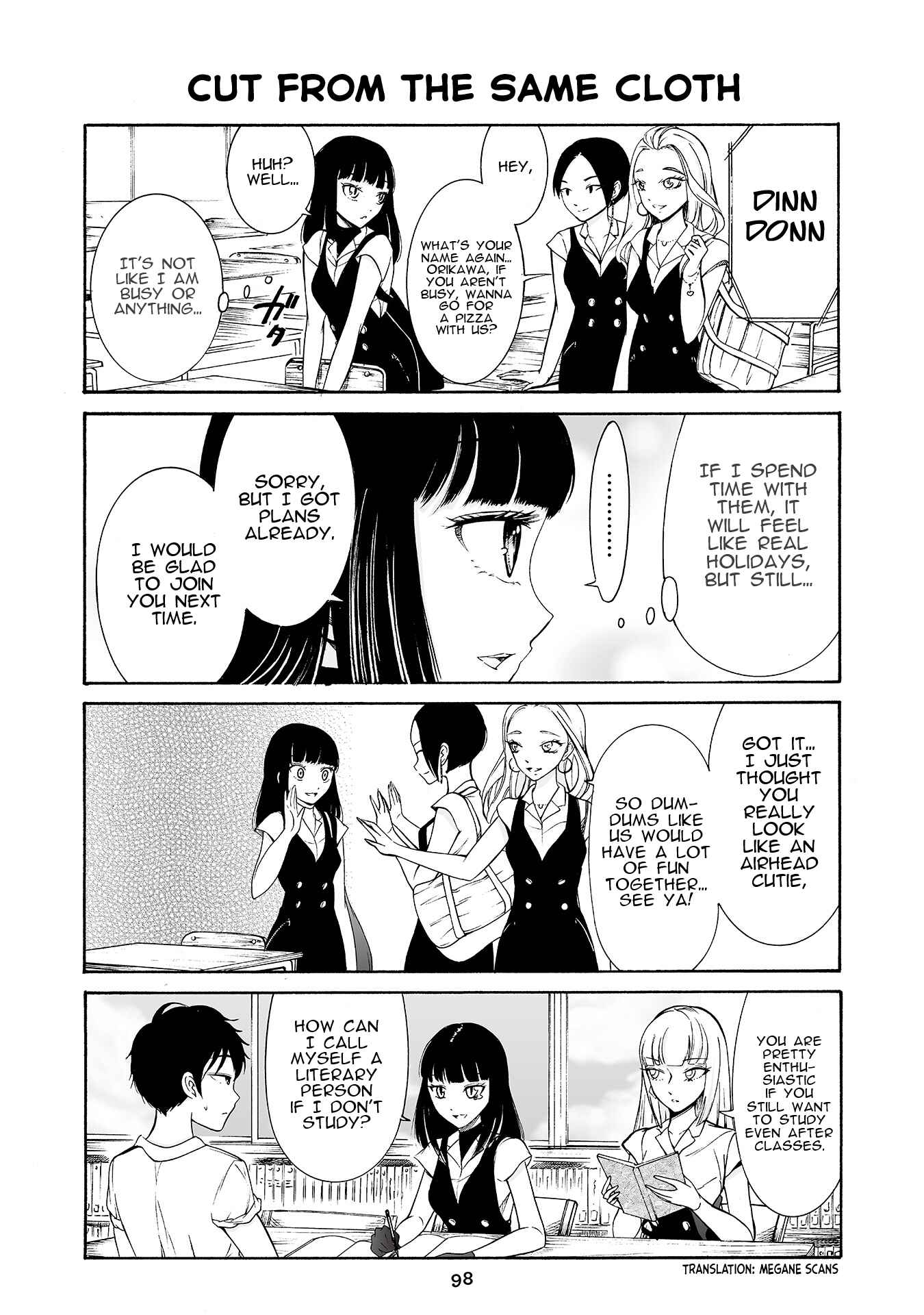 Page 1 Chapter 179 Kuzu to Megane to Bungaku Shoujo (Nise)