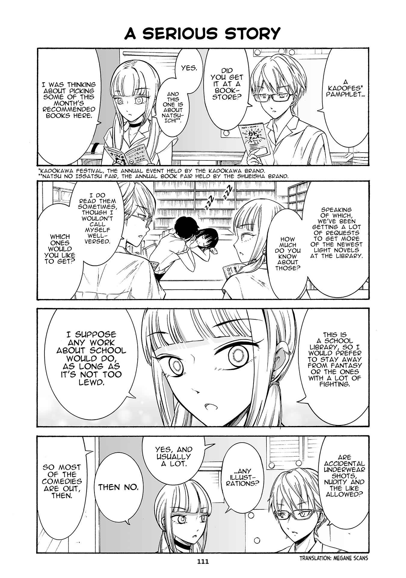 Page 1 Chapter 190 Kuzu to Megane to Bungaku Shoujo (Nise)
