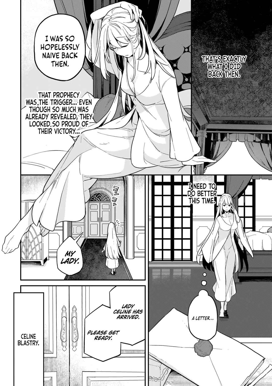 Page 19 Chapter 2 Akuyaku Ikka no Okugata, Shi ni Modori shite Kokoro wo Irekaeru
