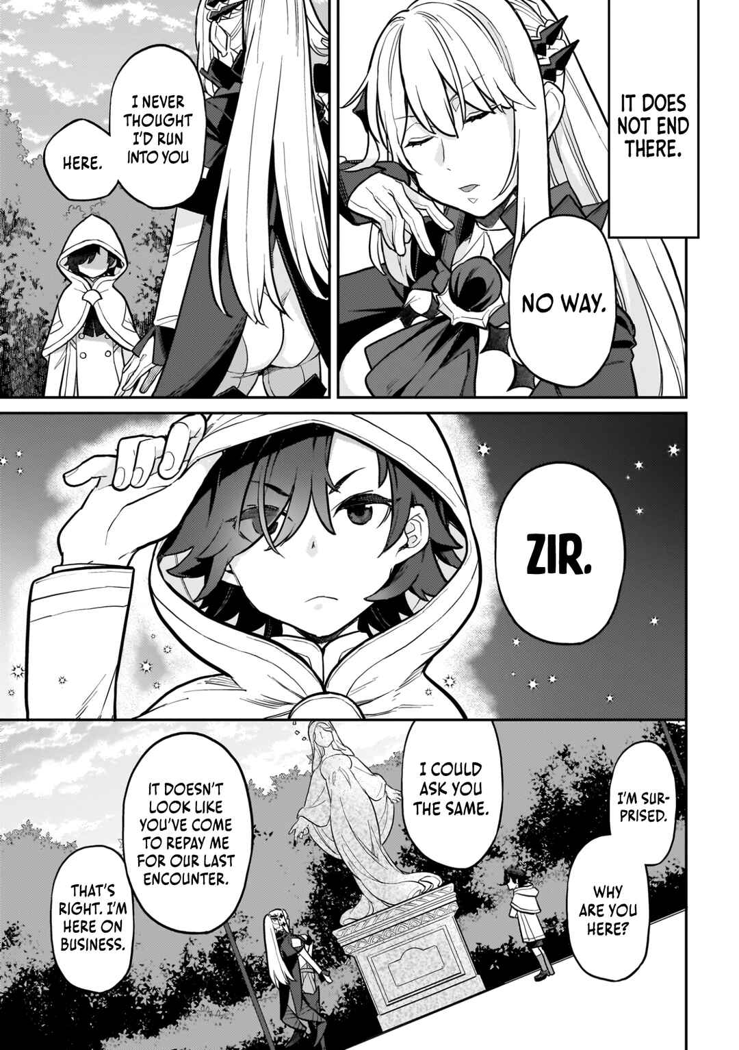 Page 14 Chapter 19 Akuyaku Ikka no Okugata, Shi ni Modori shite Kokoro wo Irekaeru