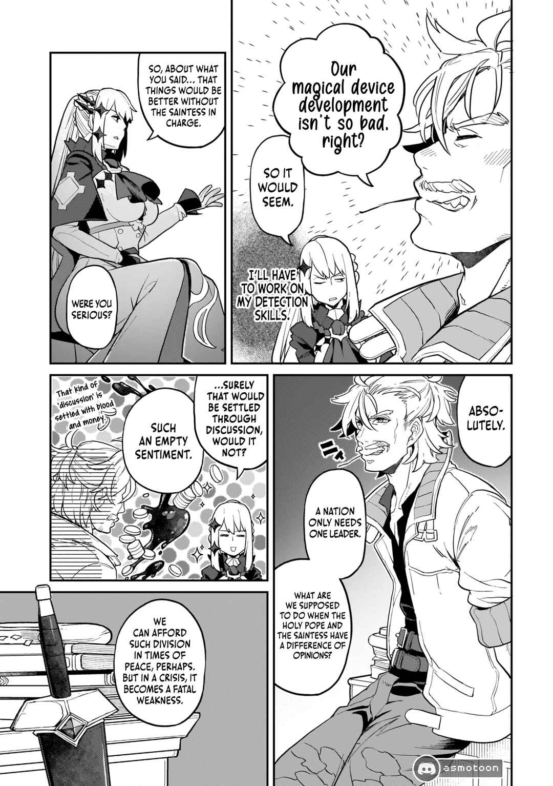 Page 16 Chapter 16 Akuyaku Ikka no Okugata, Shi ni Modori shite Kokoro wo Irekaeru