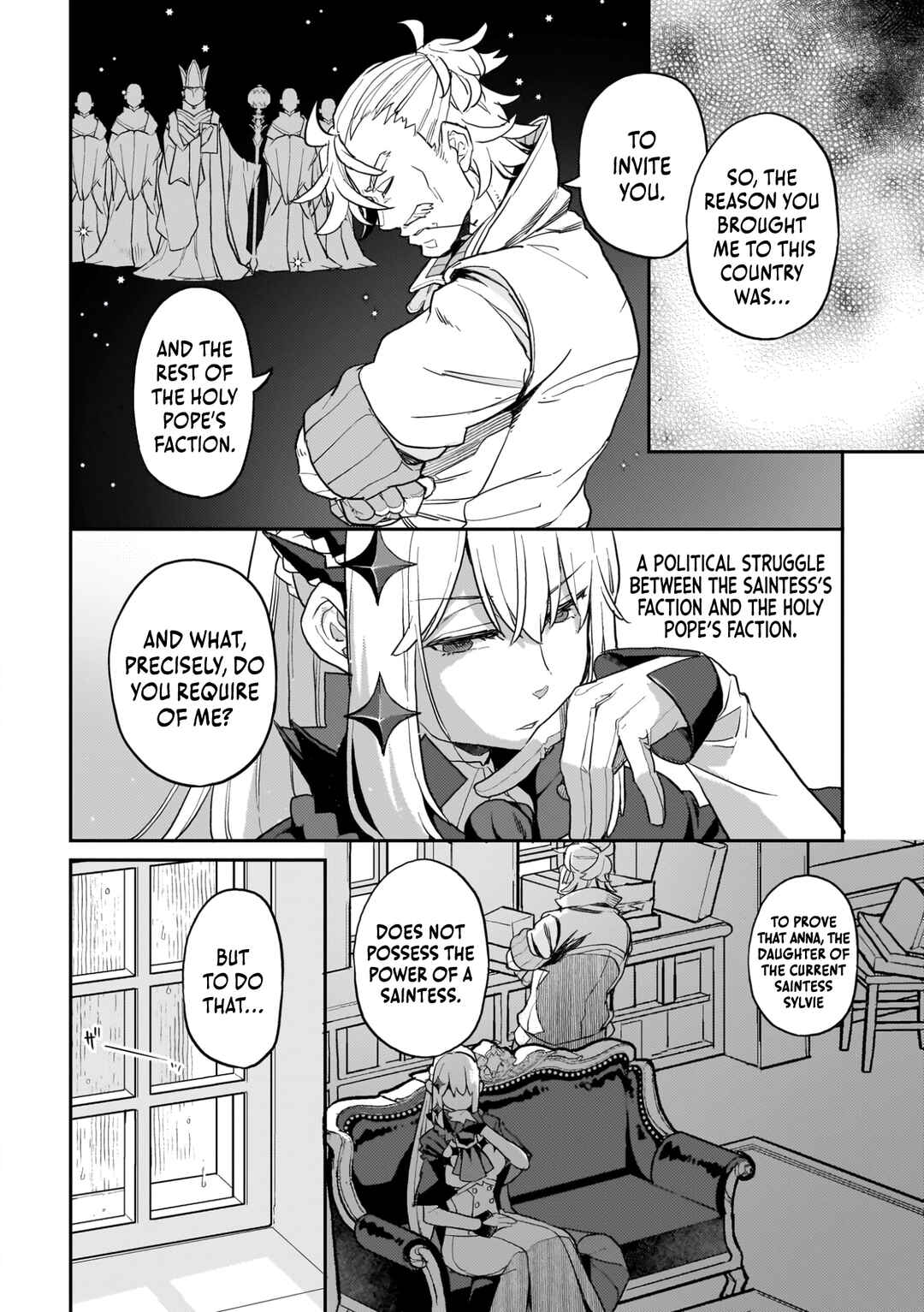 Page 21 Chapter 16 Akuyaku Ikka no Okugata, Shi ni Modori shite Kokoro wo Irekaeru