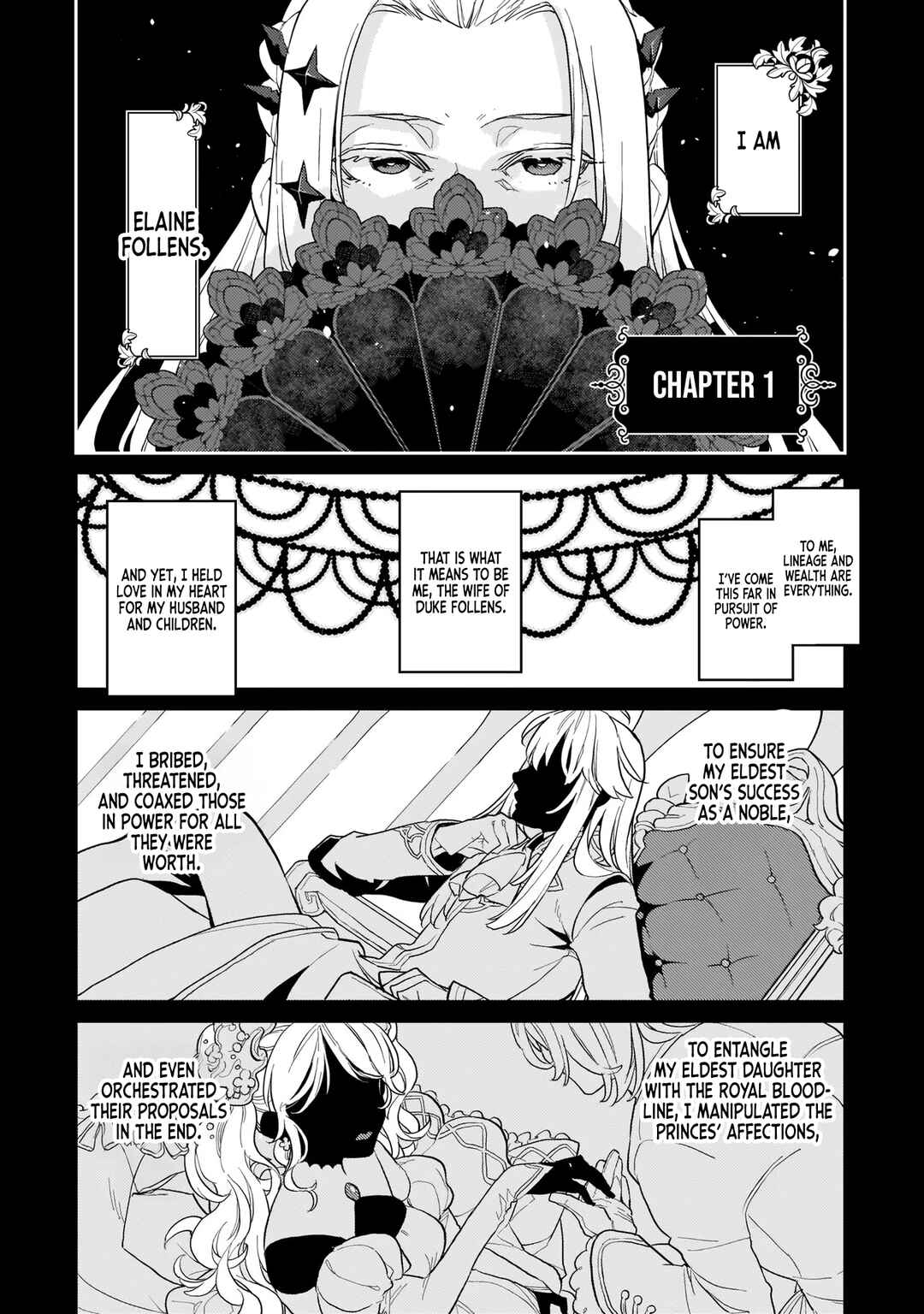 Page 6 Chapter 1 Akuyaku Ikka no Okugata, Shi ni Modori shite Kokoro wo Irekaeru
