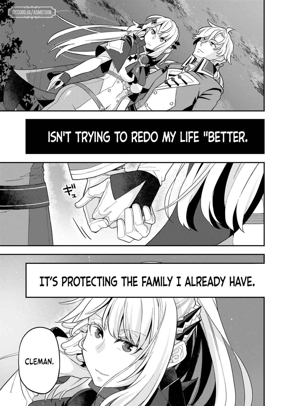Page 32 Chapter 7 Akuyaku Ikka no Okugata, Shi ni Modori shite Kokoro wo Irekaeru