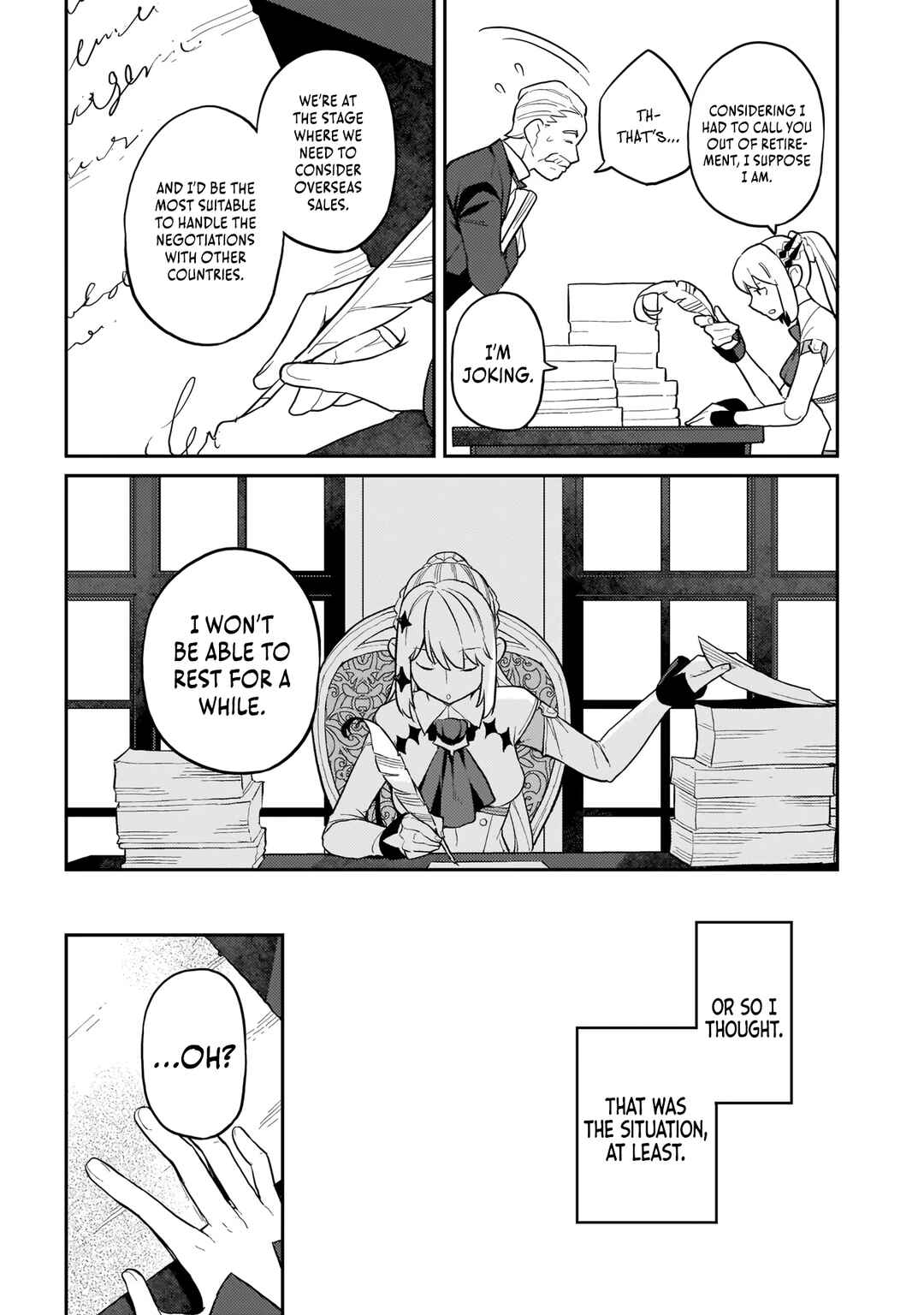 Page 5 Chapter 5 Akuyaku Ikka no Okugata, Shi ni Modori shite Kokoro wo Irekaeru