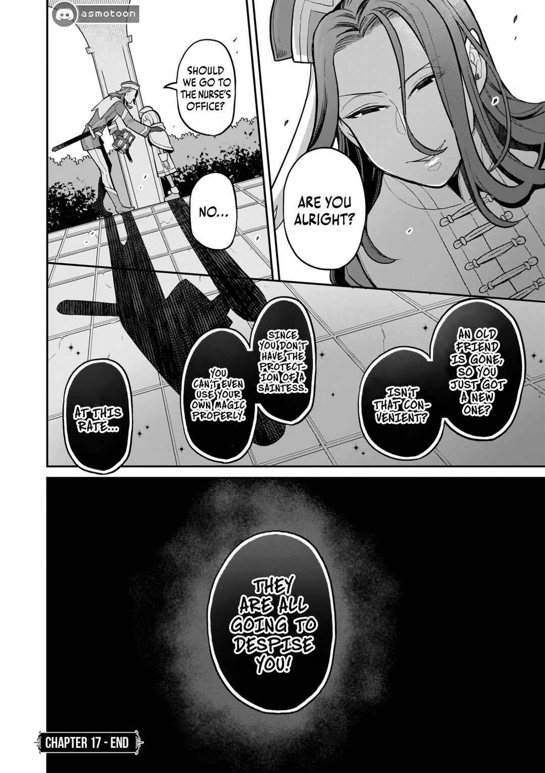 Page 25 Chapter 17 Akuyaku Ikka no Okugata, Shi ni Modori shite Kokoro wo Irekaeru