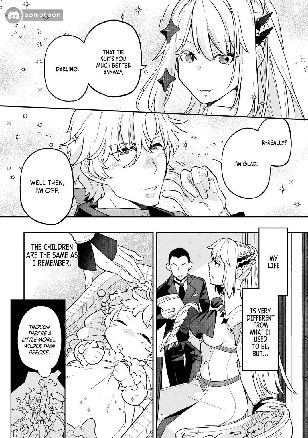 Page 8 Chapter 9 Akuyaku Ikka no Okugata, Shi ni Modori shite Kokoro wo Irekaeru