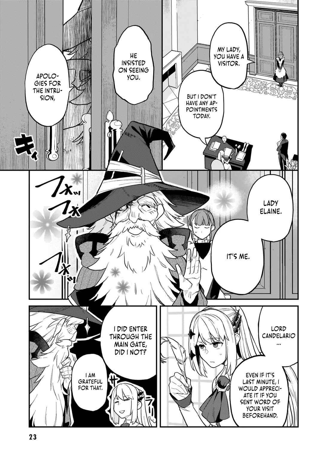 Page 9 Chapter 9 Akuyaku Ikka no Okugata, Shi ni Modori shite Kokoro wo Irekaeru